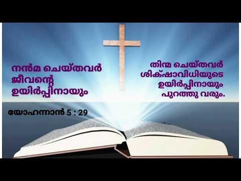 John 5:19-29 അനുസരണത്തിലൂടെ നിത്യജീവനിലേക്ക് Fr. Anto Thunduparampil CMI