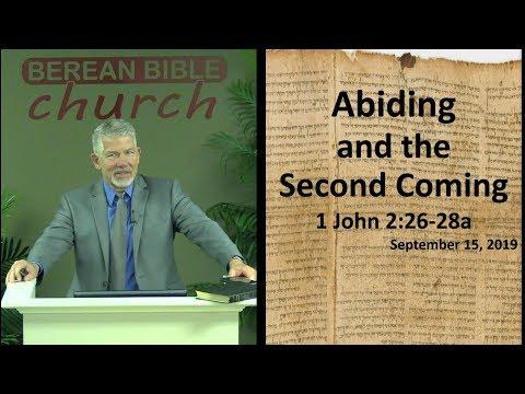 Abiding, the Second Coming and John MacArthur's False Accusations (1 John 2:26-28a)