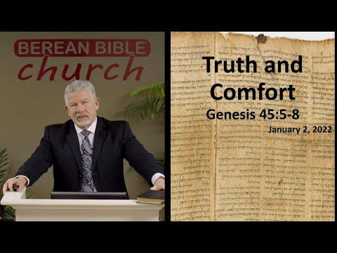Truth and Comfort (Genesis 45:5-8)
