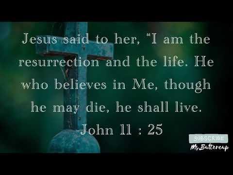 John 11:25-26 song NKJV