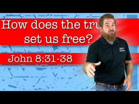 How does the truth set us free? - John 8:31-38
