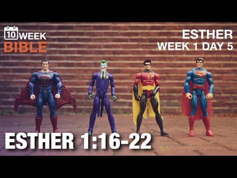 Every Man Should be Ruler Over His Own Household | Esther 1:16-22 | Week 1 Day 5 Study of Esther