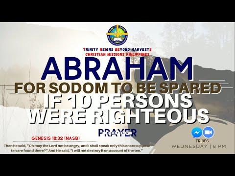 ABRAHAM FOR SODOM TO BE SPARED IF 10 PERSONS WERE RIGHTEOUS | Genesis 18:23-32 | TRIBES PHILIPPINES