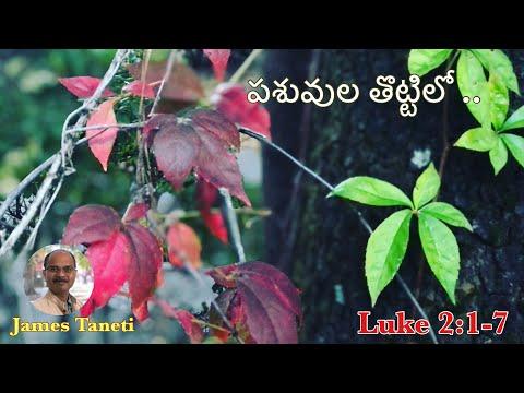 పశువుల తొట్టిలో/Luke 2:1-7/Nativity of the Lord/Telugu Christian Sermons