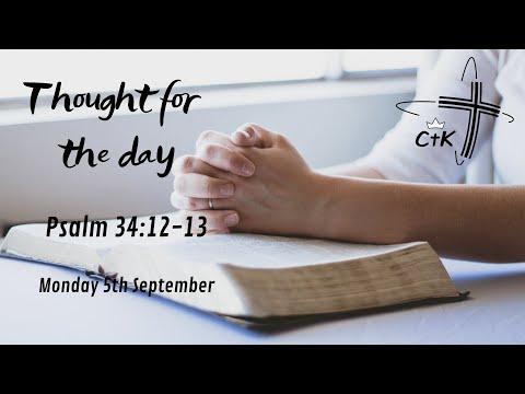 Mind your language! | Psalm 34:12-13 | Yo Perkins | 5th September 2022