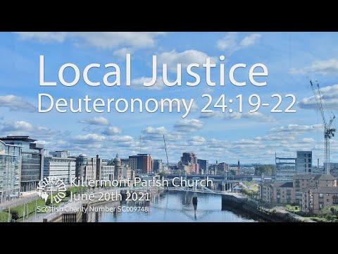 Local Justice (Deuteronomy 24:19-22)