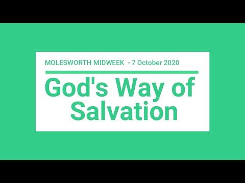 God's Way of Salvation - 2 Kings 5:1-19  (7-10-2020)