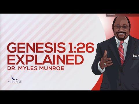 Genesis 1:26 Explained | Dr. Myles Munroe