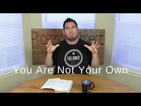 You are not your own | 1 Corinthians 6:19 | One Verse Daily Devotional