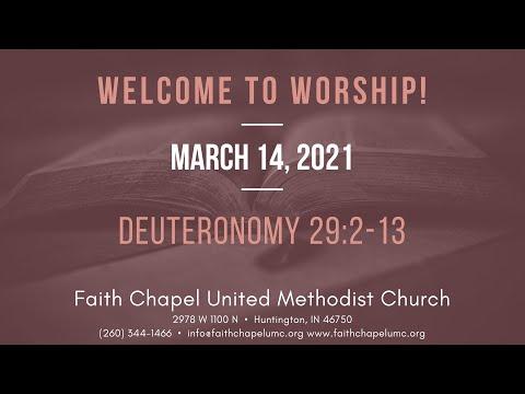 Full Service (3-14-2021) - Deuteronomy 29:2-13