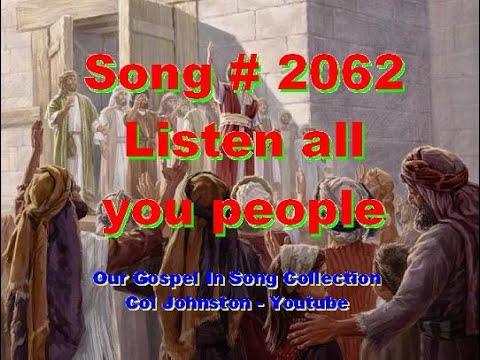#2062- Listen All You People - (Lamentations 1:17-22)