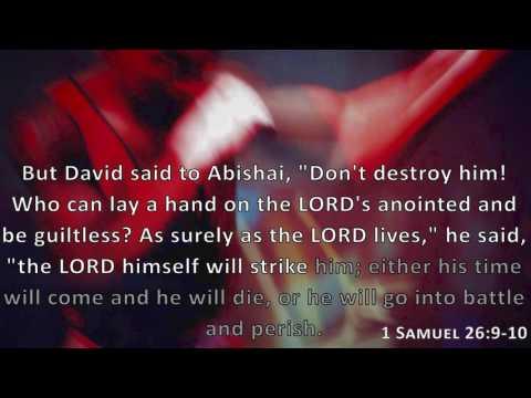 1 Samuel 26:9-10, Holy Bible, NIV