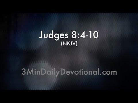 Judges 8:4-10 (3minDailyDevotional) (#165)