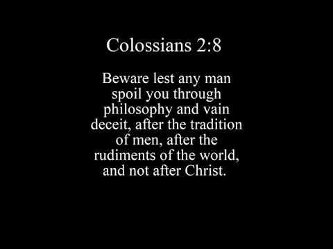 Colossians 2:8 Song (KJV Bible Memorization)