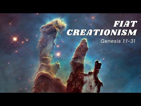 Fiat Creationism [ Genesis 1:1-31 ] by Robin Brown