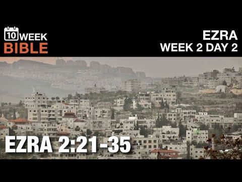 The Men of Bethlehem | Ezra 2:21-35 | Week 2 Day 2 Study of Ezra