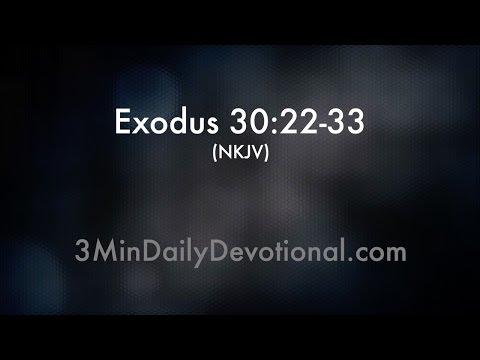 Exodus 30:22-33 (3minDailyDevotional) (#183)