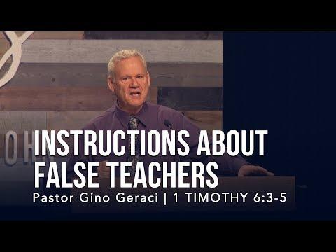1 Timothy 6:3-5, Instructions About False Teachers