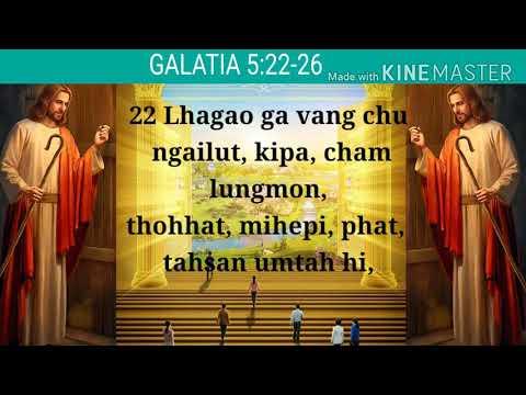 Thadou/ Kuki Bible Chang simna (Galatians 5:22-26)