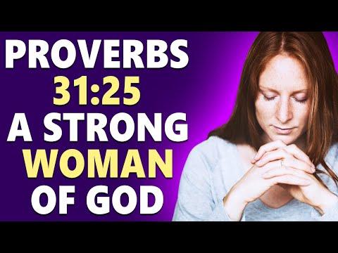 Proverbs 31:25 a Strong Woman of God | Proverbs 31 25 Spoken Word