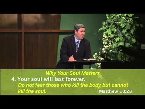 Sermon: "Valuing Your Soul" on Mark 8:35-36