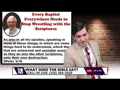 Baptist Preacher Contradicts Himself on Acts 2:41 - Saved Before or After Baptism? - Caleb Robertson