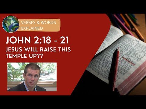 John 2:18-21  "Jesus Will Raise This Temple Up??" - Dustin Smith and J. Dan Gill