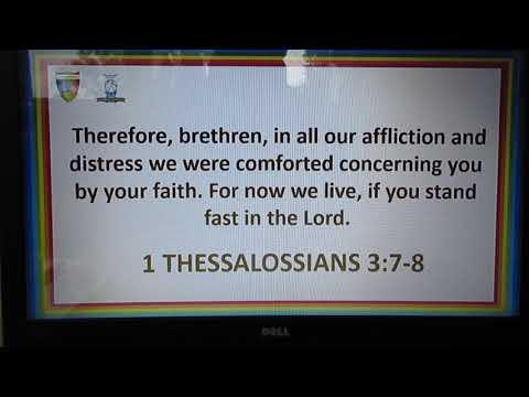 1 THESSALONIANS 3:7-8