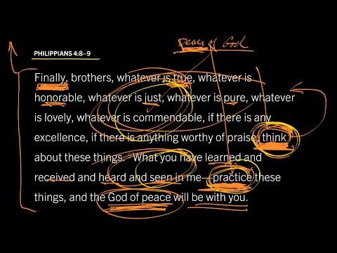The Peace of God Does Not Produce Passivity: Philippians 4:8–9, Part 1