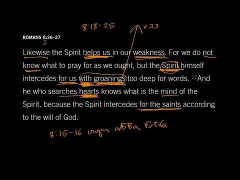John Piper: Romans 8:26–27 - The Spirit Helps Us in Our Weakness [Episode 20]