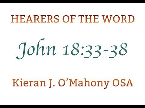 John 18:33-38 Christ the King, year B