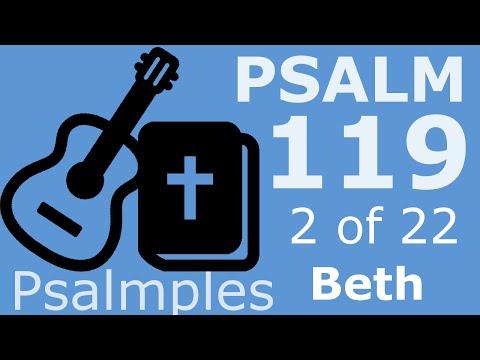 Scripture Song: Psalm 119:9-16 NKJV - Beth - How can a young man cleanse his way?