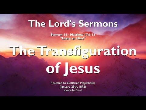The Transfiguration of Jesus... Listen to Him ❤️ Jesus elucidates Matthew 17:1-13