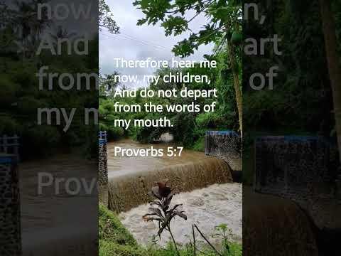 Proverbs 5:7 II Word of God