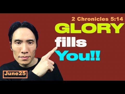 Day 177 [2 Chronicles 5:14] Glory fills the temple! 365 Spiritual Empowerment