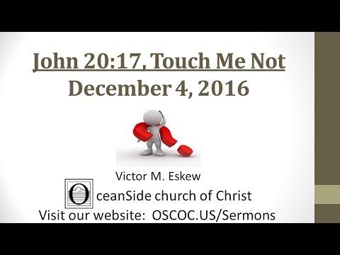 John 20:17 - Touch Me Not (Question and Answer)