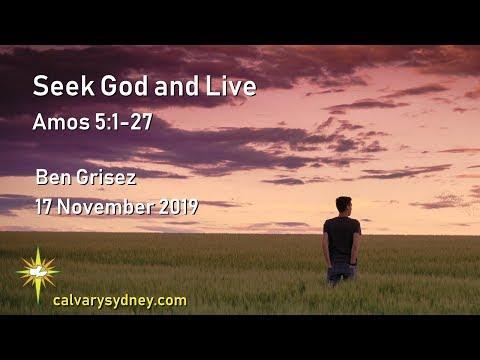 Seek God and Live | Amos 5:1-27 | Calvary Chapel Sydney