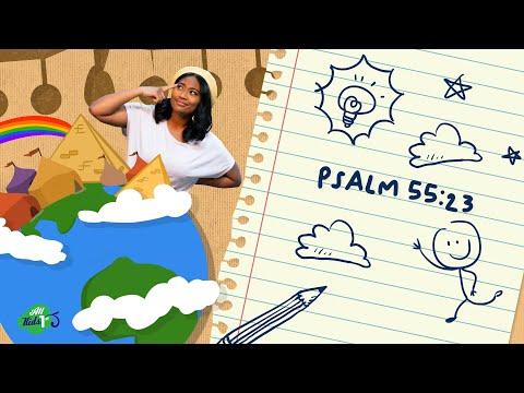 Psalm 55:23 | Bijbeltekst | All Kids 1st