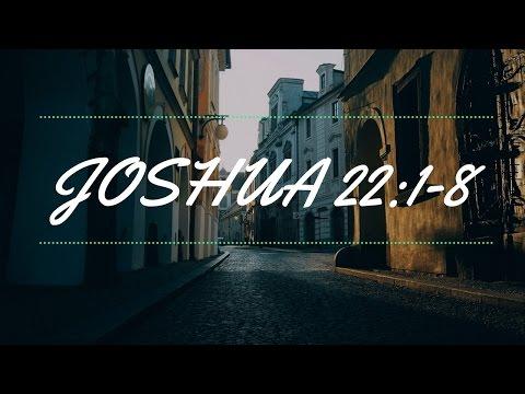 Joshua 22:1-8