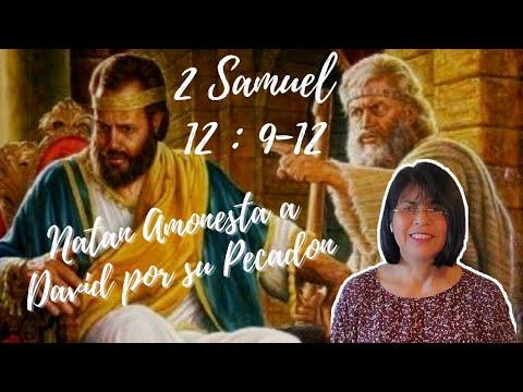 2 Samuel 12:9-12 Profeta Natan amonesta a David
