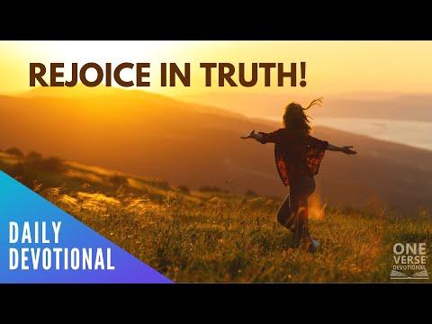 Rejoice in Truth | 1 Corinthians 13:6 [Daily Devotional]
