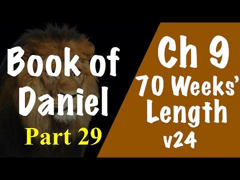 Daniel 9:24 (The Length of the 70 Weeks)
