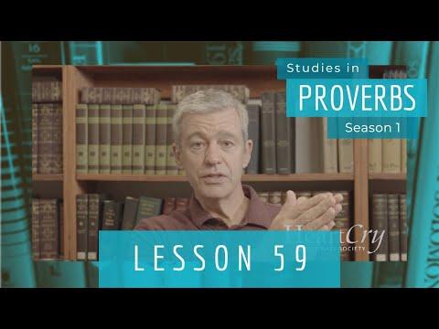 Studies in Proverbs: Lesson 59 (Prov. 3:21-26) | Paul Washer