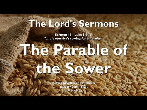 The Parable of the Sower & Accountability for the sown Seeds ❤️ Jesus explains Luke 8:4-15