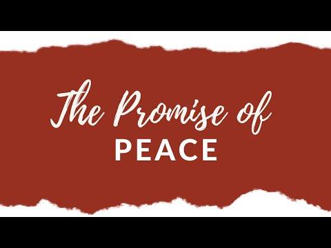 The Promise of Peace - Isaiah 11:1-10  (Pastor Robb Brunansky)
