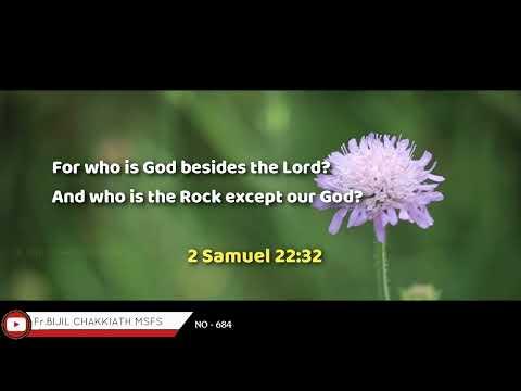 2 Samuel 22:32 | Daily Word_20/03/2022 | Whatsapp Status