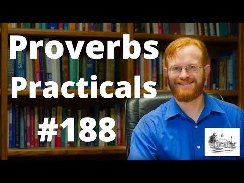 Proverbs Practicals 188 - Proverbs 23:21 -- Set Smart Limits