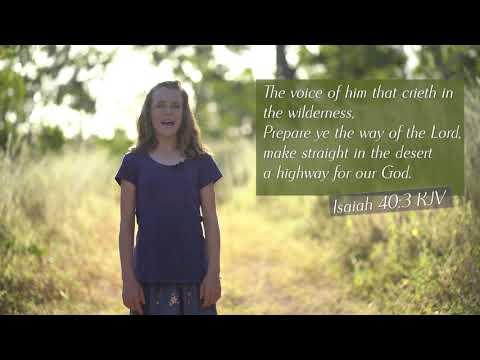 How to sing Isaiah 40:3 KJV - The voice of him that crieth in the wilderness - Musical Memory Verse