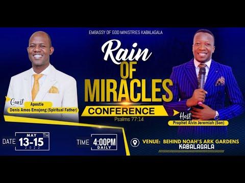 RAIN OF MIRACLES CONFERENCE -DAY 2 - PSALMS 77:14 | PASTOR DENIS AMOS EMOJONG