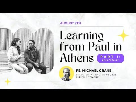 Learning from Paul in Athens (Acts 17:14-21) - Ps. Michael Crane - iREC Darmo (English Service)